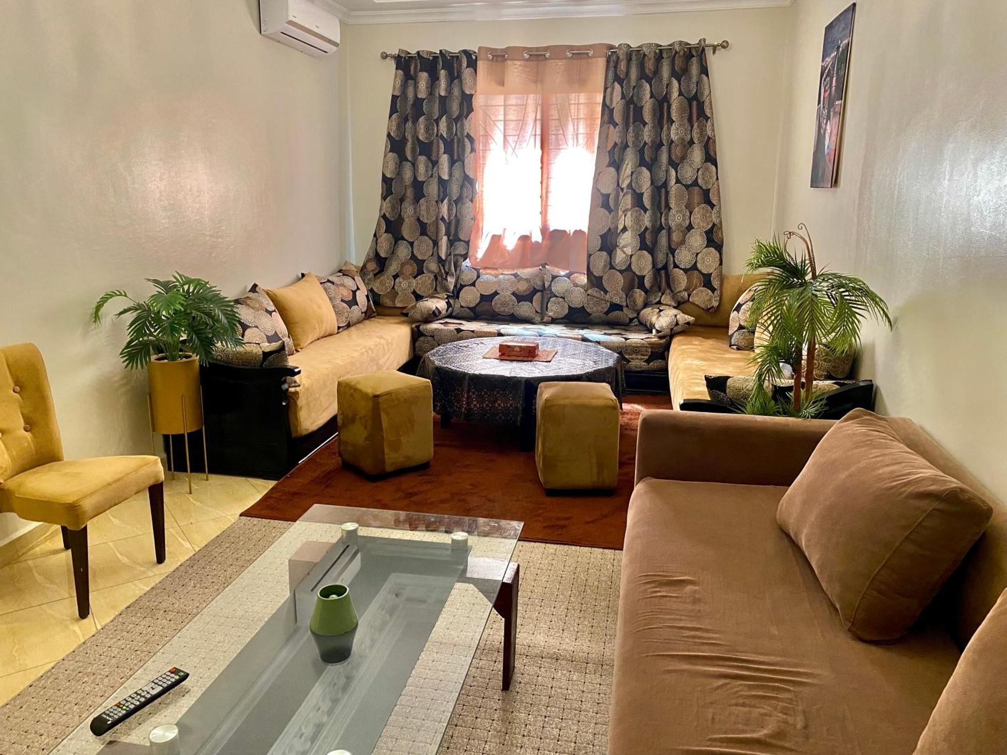 Appartement Spacieux & Confortable, Parfait Pour Familles Ou Sejours Tranquilles Marrakesh